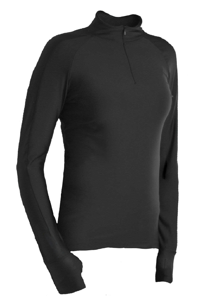 BOATHOUSE Women's Quarter-Zip Compression Top — 1