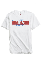 Unisex All-American Cotton Short Sleeve Tee — 1