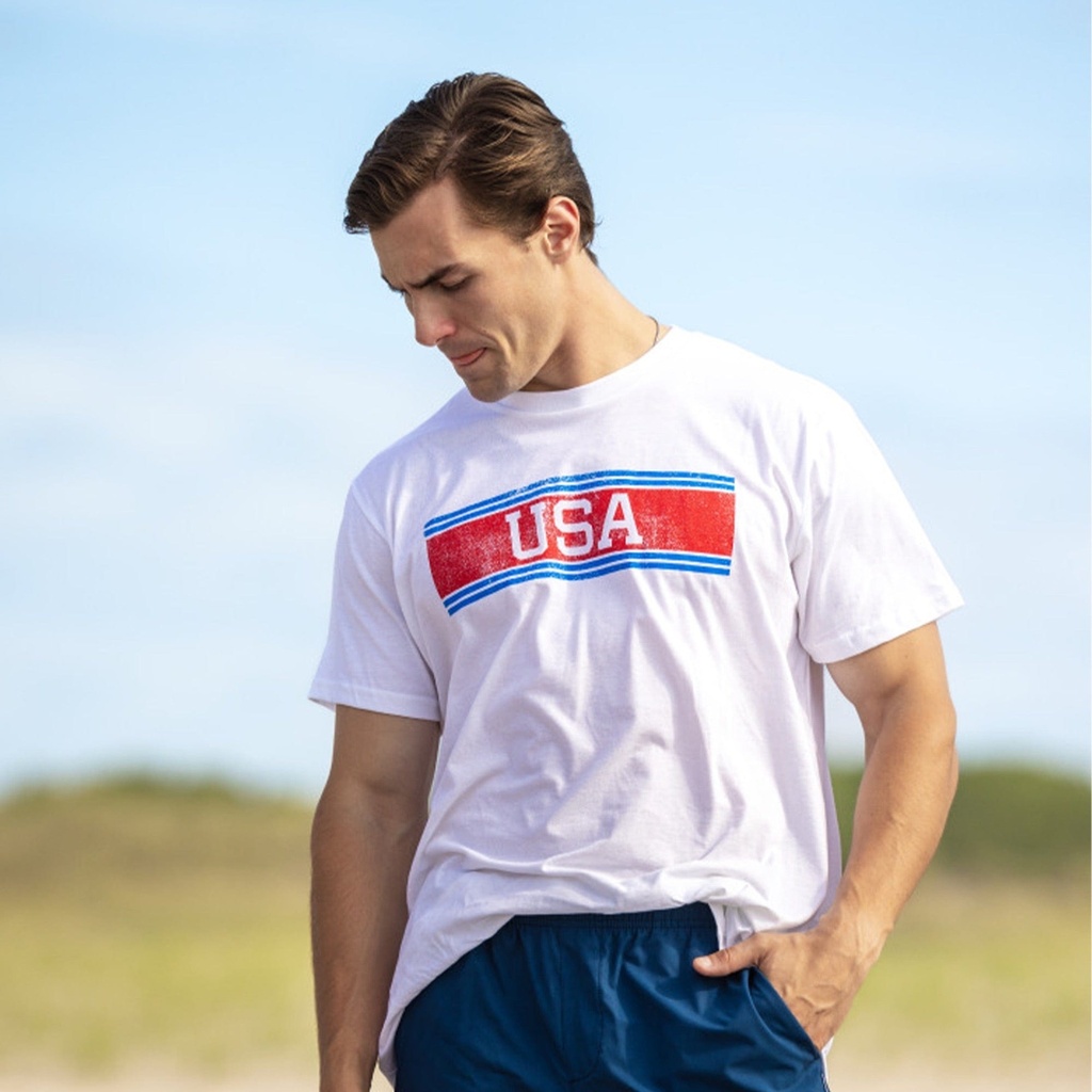 Unisex All-American Cotton Short Sleeve Tee — 2
