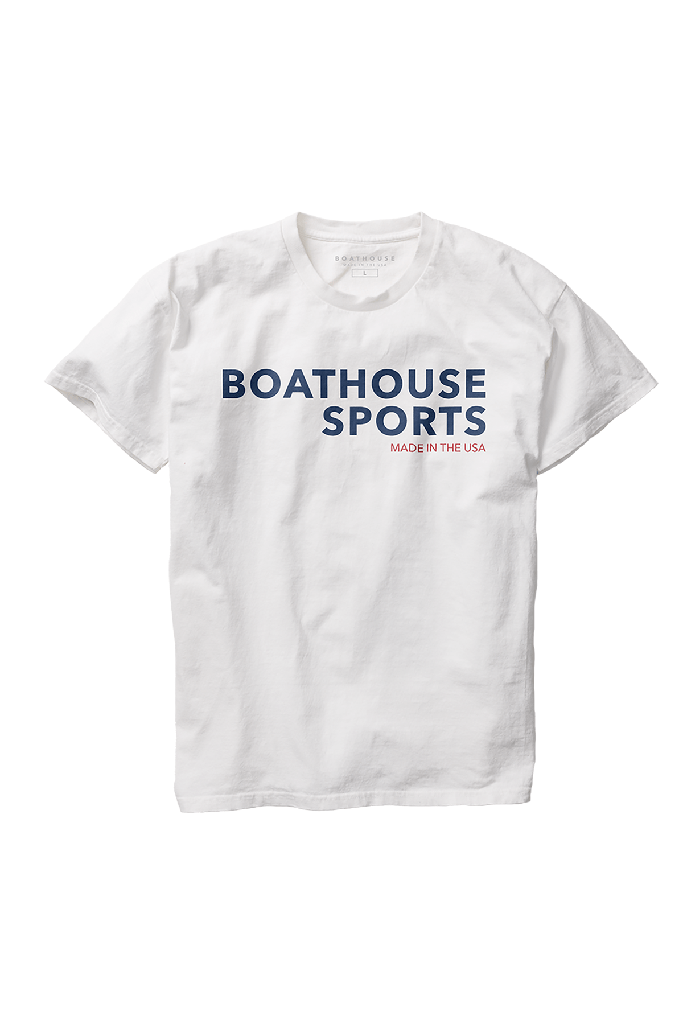 Boathouse Made In The US Cotton Unisex T-Shirt — 1