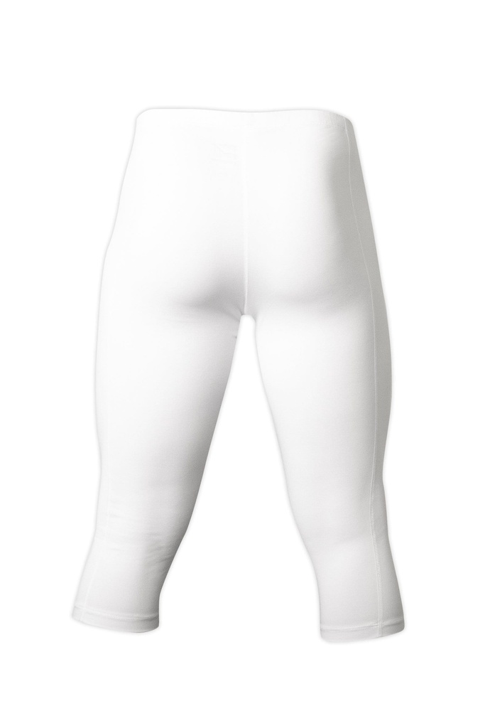 BOATHOUSE Men's 3/4 White Training Tights — 3