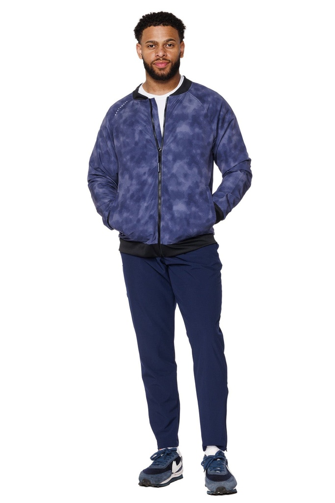 BOATHOUSE Denim Wash Aviator Bomber Jacket — 2