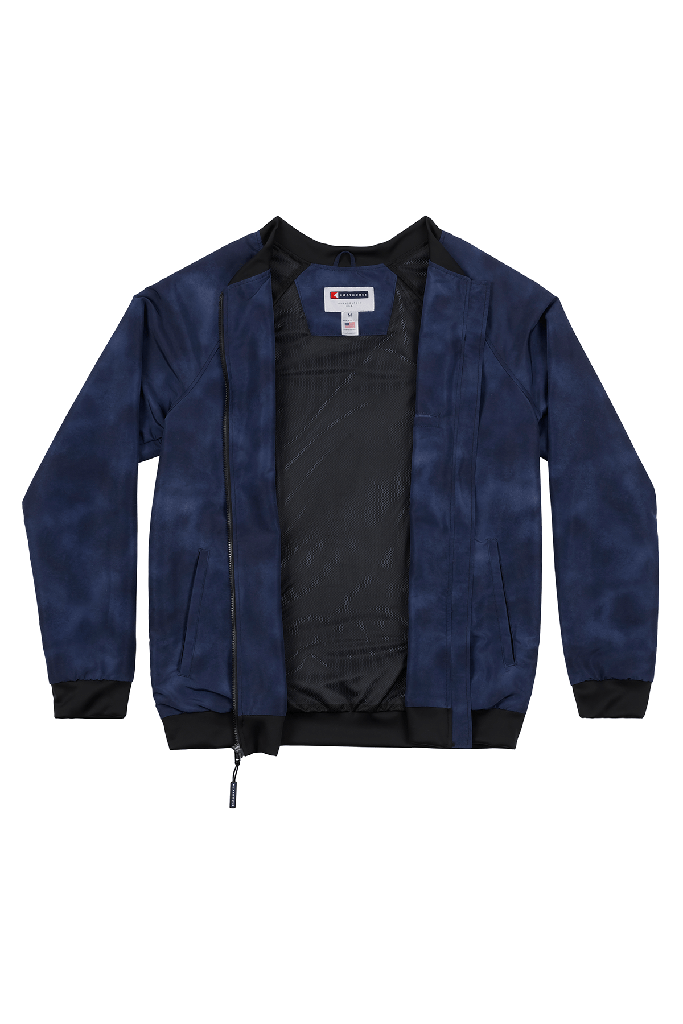 BOATHOUSE Denim Wash Aviator Bomber Jacket — 4