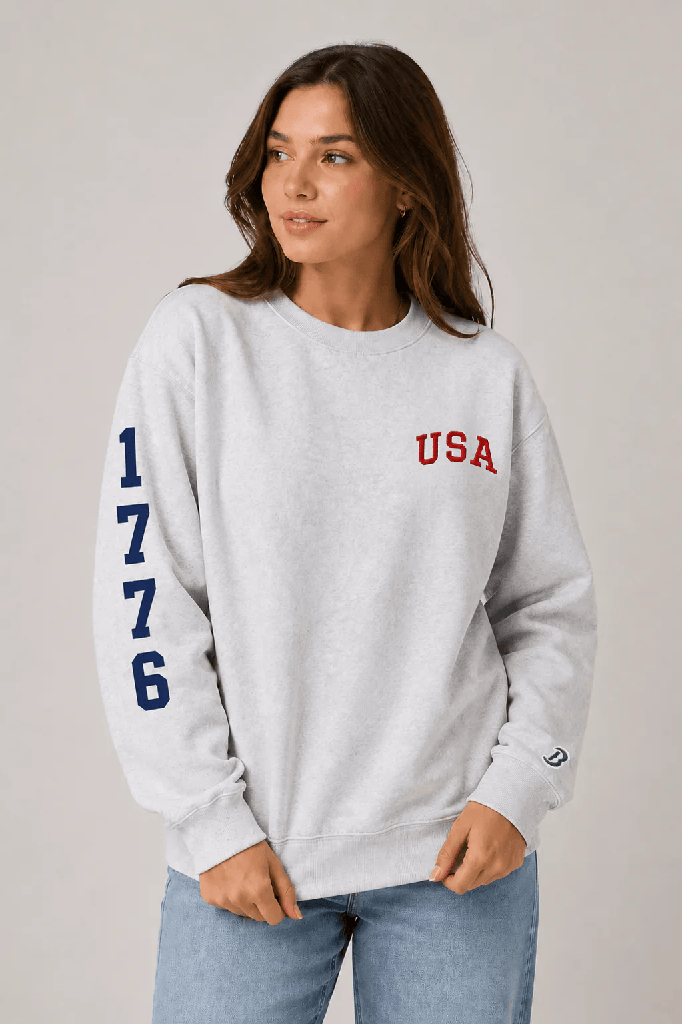 BOATHOUSE USA 1776 COTTON CREW — 4