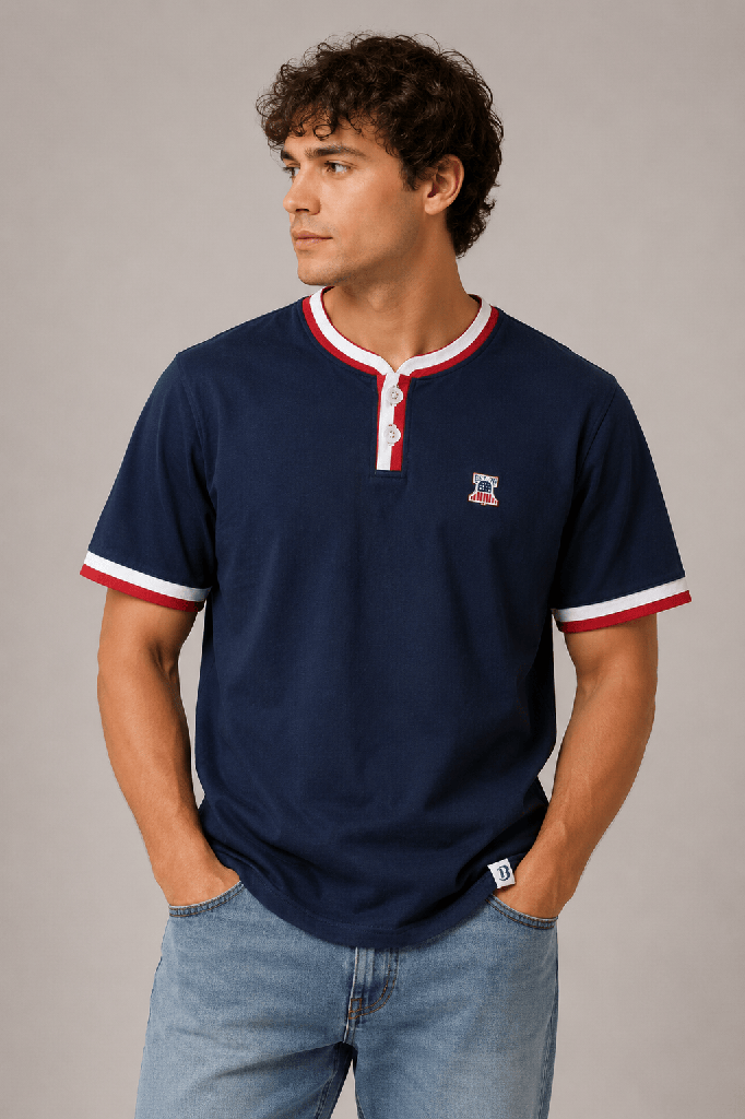 BOATHOUSE Men's Liberty Henley Tee — 2