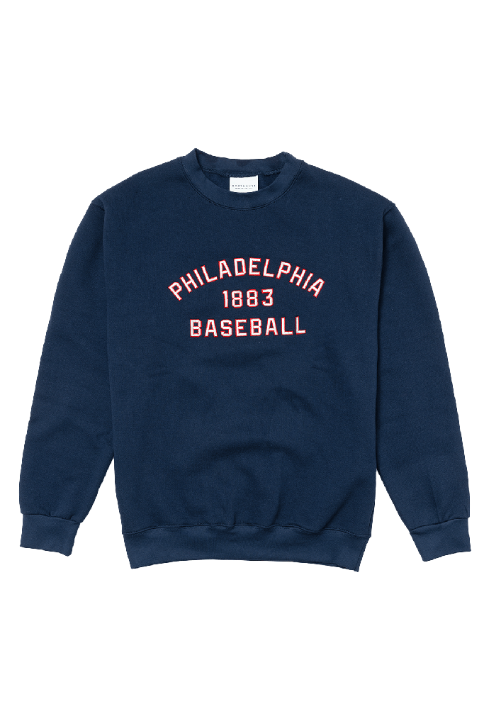 BOATHOUSE Unisex Philadelphia 1883 Baseball Crew — 1
